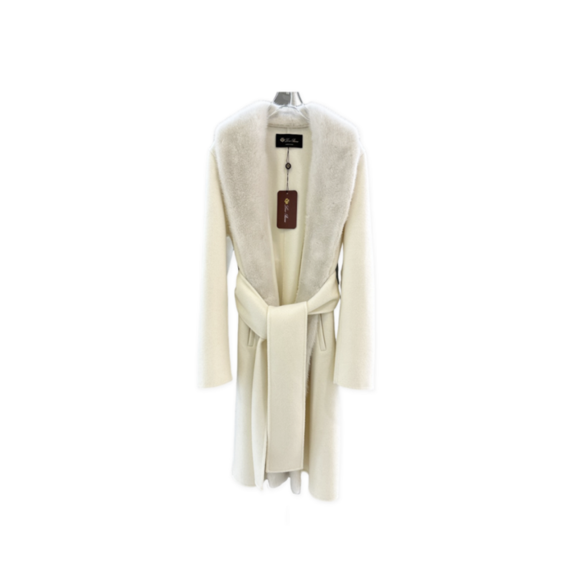 L0r0 P1ana cashmere belted coat